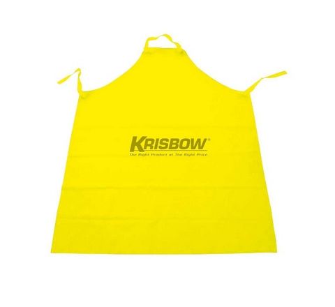 Apron Yellow PVC Krisbow KW1000470