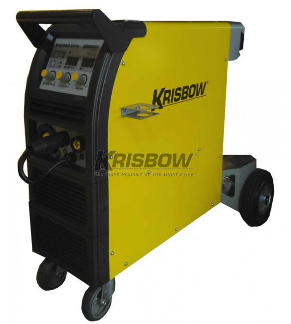 Mig Mag Welding 250a 220v1ph C W Troley Krisbow 10075020 Include Ppn Alatproyek Com