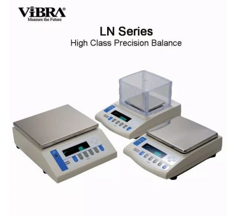 Timbangan High Class Precision Balance 1200Gr x 0.01Gr Vibra LN-1202CE