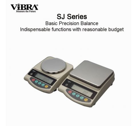 Timbangan Basic Precision Balance 12Kg x 1Gr Vibra SJ-12KCE