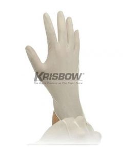 Sarung Tangan Glove Disposal Latex M Powder Free 100 Krisbow 10152298