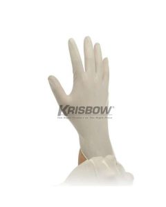 Sarung Tangan Glove Disposal Latex L Powder Free 100 Krisbow 10152299