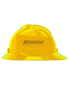 Helm Helmet Full Brim Yellow Krisbow 10178986