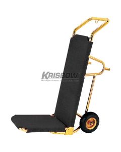 Luggage Cart Titanium Black 50 x 40 x 122Cm Krisbow KW1801314