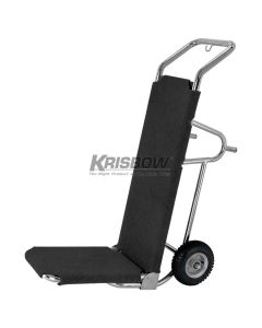 Luggage Cart Black Carpet 50 x 40 x 122 Cm Krisbow KW1801315