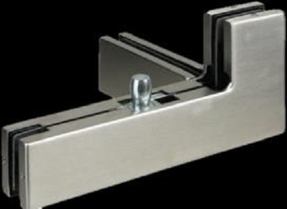 Glass Door Patch Fitting Yale P041R SSS-0
