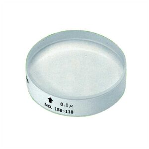 OPTICAL FLAT 15X60/0.2MM 158-119 MITUTOYO MT0001767-0