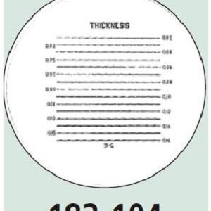 RETICLE 183-104 MITUTOYO MT0002369-0