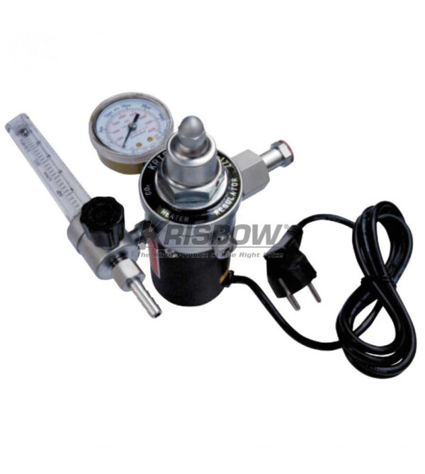 REGULATOR CO2 WITH HEATER 220V Krisbow 10006072-0
