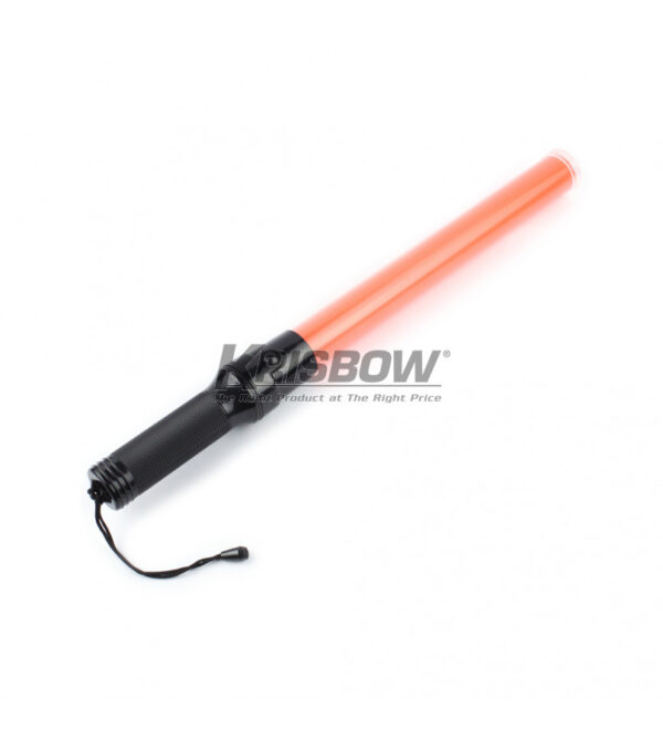 TRAFFIC BATON LED 3 FUNCTION 54 CM RED Krisbow 10051439-17386