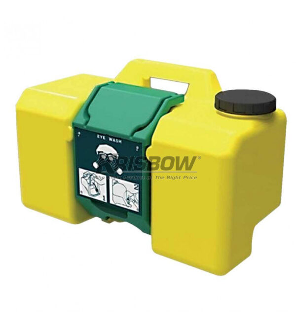 EYE WASH PORTABLE 9 GALLONS YELLOW Krisbow 10079962-0