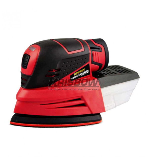 Mesin Amplas Cordless Sander 12VDC ES-12C Krisbow 10124007-0