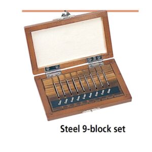 GAUGE BLOCK STEEL SET (9) 1 516-983-10 MITUTOYO MT0003100-0