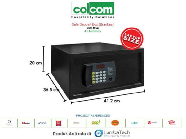 Brankas Safe Deposit Box Colcom CC4052-0