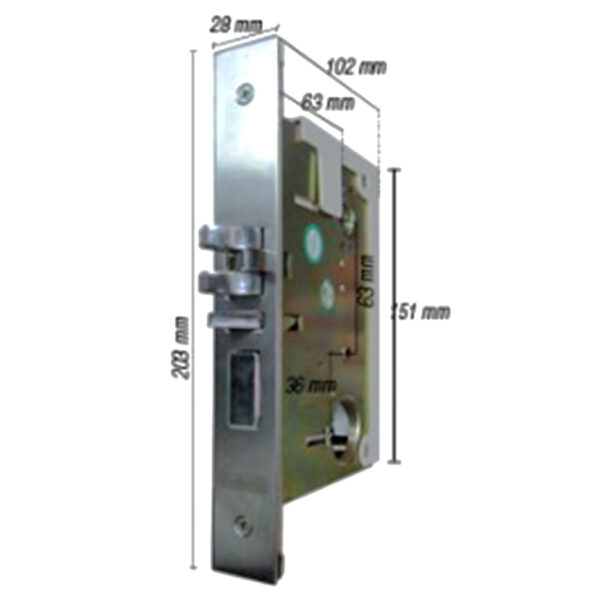 Kunci Hotel Lock Colcom CC9016-35105