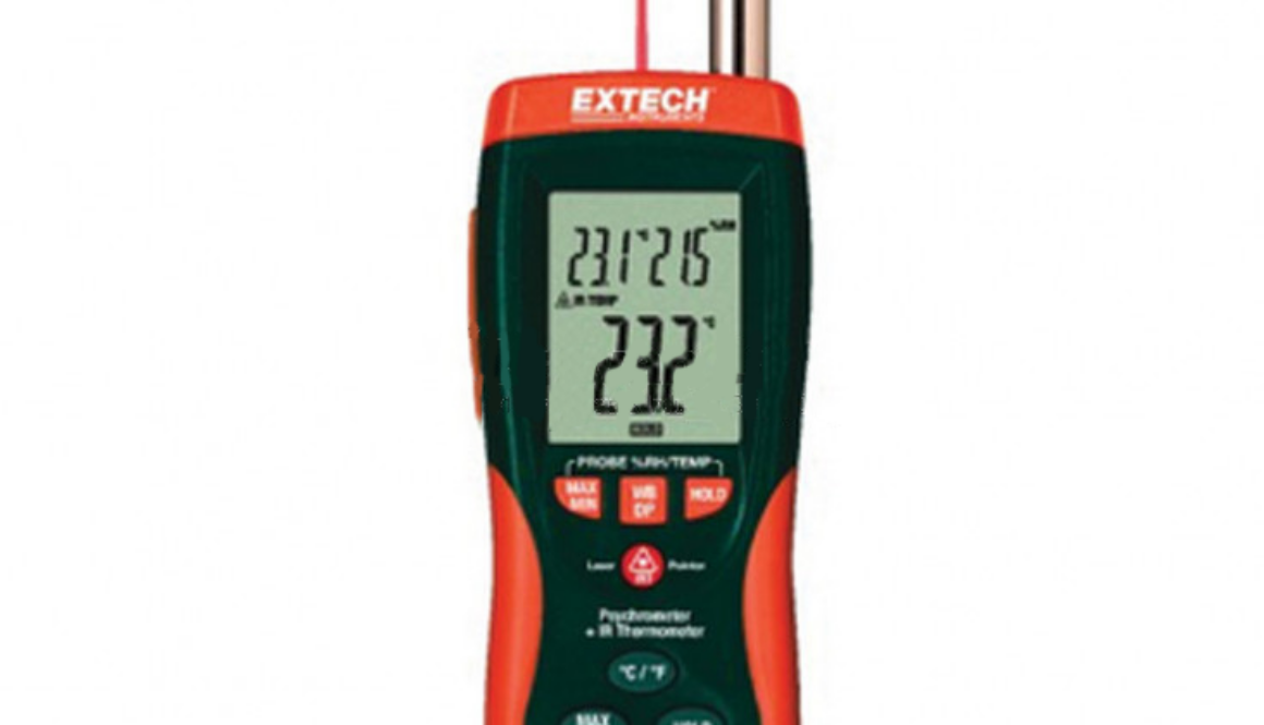 PSYCHROMETER/THERMOMETER WITH GPP HD550 EXTECH EX0000232