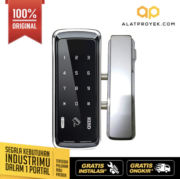 Glass Rim Lock Kend K-325CL-0