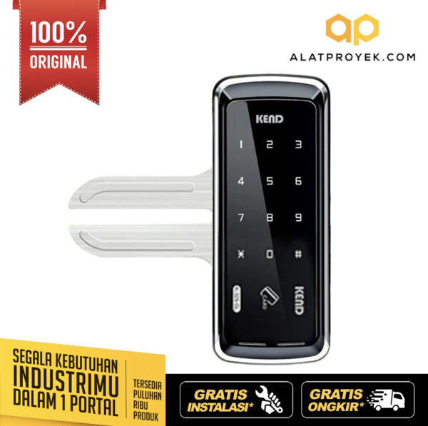 Glass Rim Lock Kend K-325GL-0