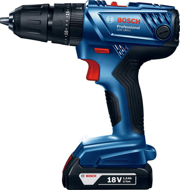 Mesin Bor Cordless Drill / Driver 06019F83K1 Bosch GSB180-Li-17431