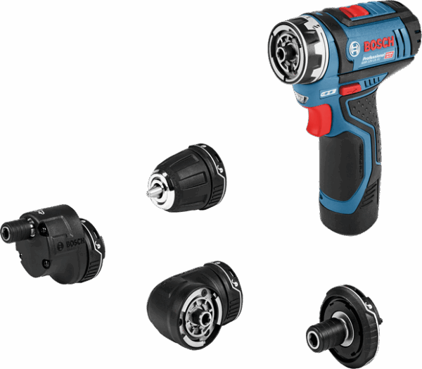 Bor Baterai Cordless Drill/Driver 06019F60K0 Bosch GSR12V-15FC-0