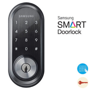 Card/Pin Digital Rim Lock with key Samsung SHSDS510-0