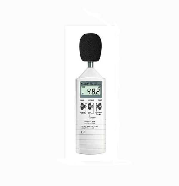 SOUND LEVEL METER 1.5DB ACCURACY 407736 EXTECH 10059550-0