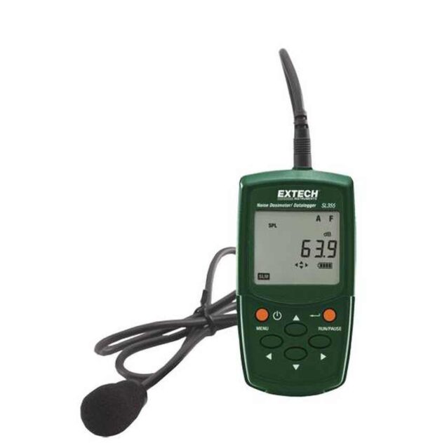NOISE DOSIMETER/DATALOGGER SL355-NIST EXTECH 10062282-0