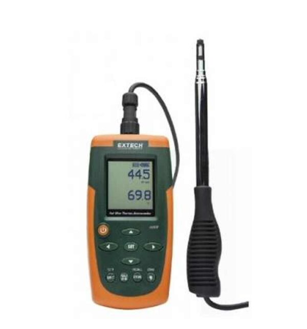 THERMO-ANEMOMETER HOT WIRE CFM/CMM AN500 EXTECH 10063555-0