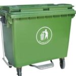 TEMPAT SAMPAH DUST BIN GREEN 660L Krisbow 10140619-0