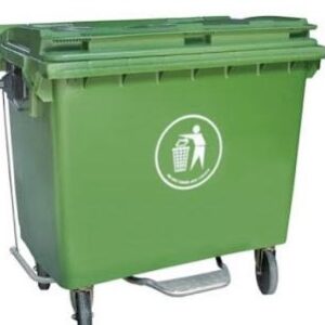 TEMPAT SAMPAH DUST BIN GREEN 660L Krisbow 10140619-0