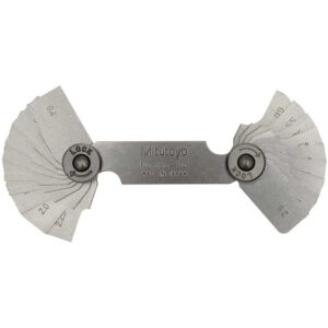 RADIUS GAGE 0.4-6MM (18PAIRS) 186-110 MITUTOYO MT0004379-0