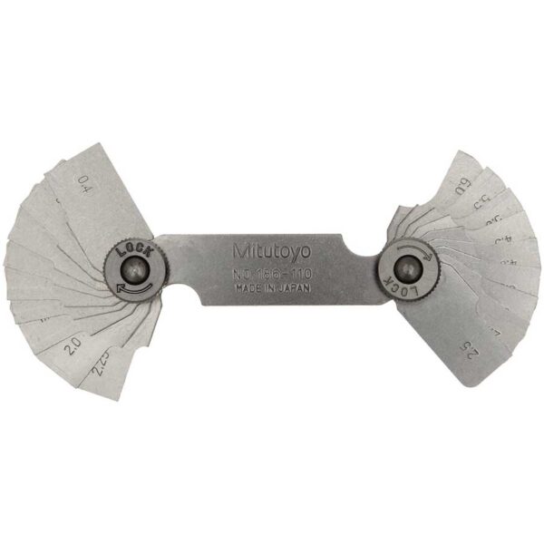 RADIUS GAGE 0.4-6MM (18PAIRS) 186-110 MITUTOYO MT0004379-0