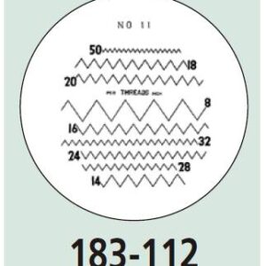 SCALE RETICLE 183-112 MITUTOYO MT0004585-0