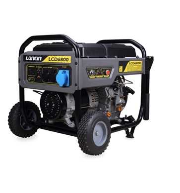 GENSET GENERATOR SET DIESEL 5500 Watt LONCIN LCD6800-0
