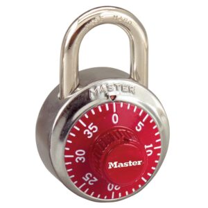 Gembok General Security Combination Padlocks Masterlock 1502RED-0