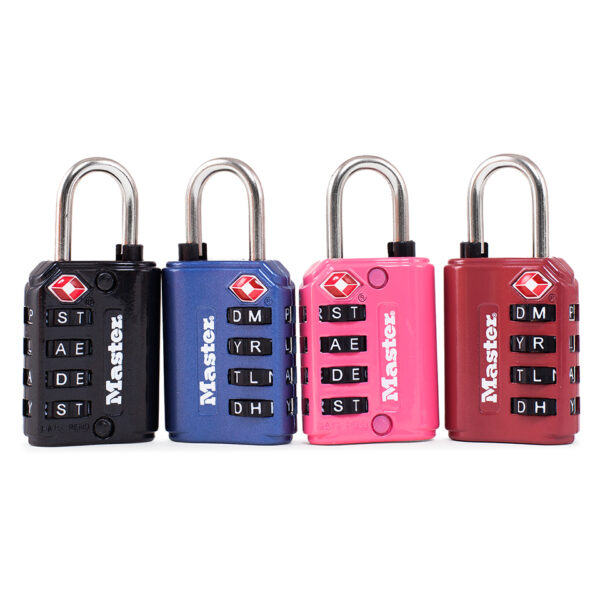 Gembok TSA Reset Combination Word Masterlock 4691DWD-18056