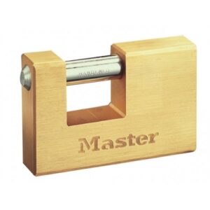 Gembok Rectangular Brass Padlock Masterlock 606D-0
