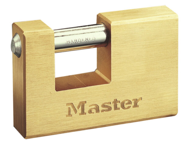 Gembok Rectangular Brass Padlock Masterlock 607D-0
