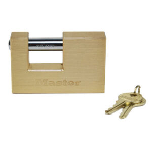 Gembok Rectangular Brass Padlock Masterlock 608D-0