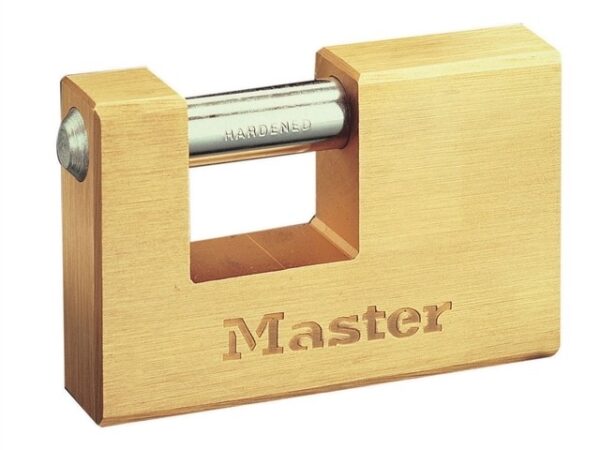 Gembok Rectangular Brass Padlock Masterlock 608D-18022