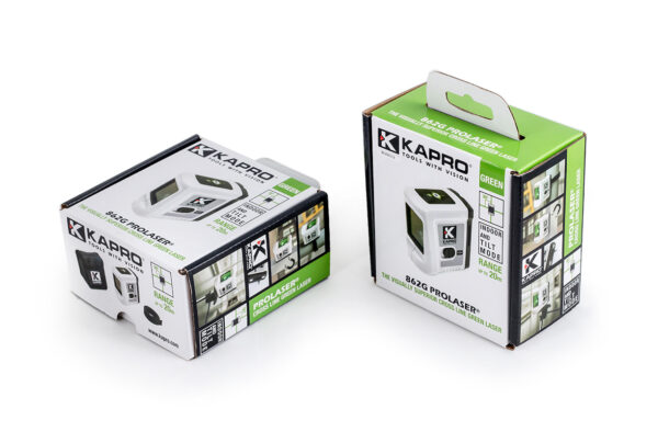 Crossline Laser Level Kapro 862G Prolaser Green Laser 1V1H-18497
