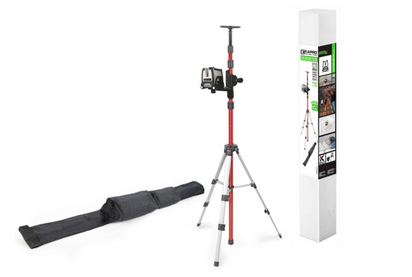 Kapro 873G + 886-58 Prolaser Vector Set With Pole Tripod-18505