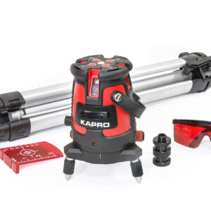 Kapro Laser 875S Prolaser All-Lines Layout Set With Hard Case & Tripod-0