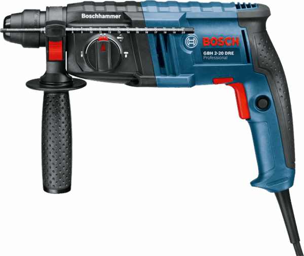 Bor Rotary Hammer dengan SDS-plus 061125A4K0 Professional Bosch GBH 2-20 DRE-19359