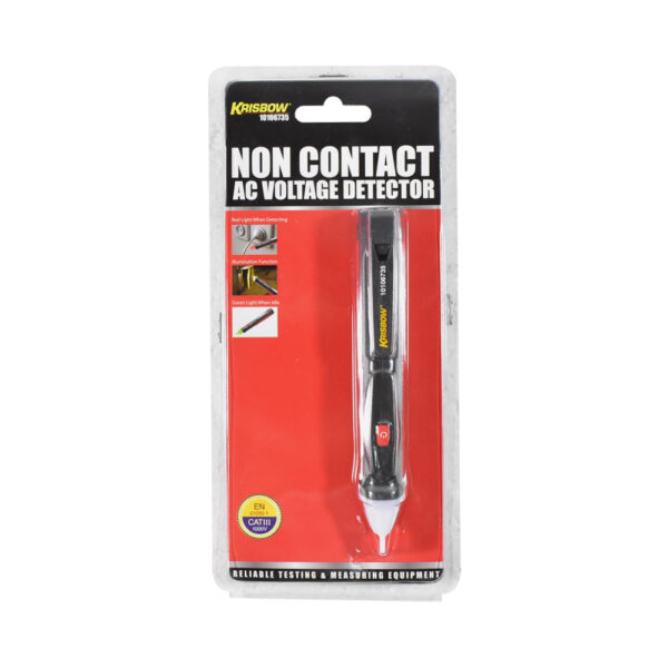 Pengukur Voltase Tanpa Kabel Non Contact AC Voltage Detector Krisbow 10106735-39895