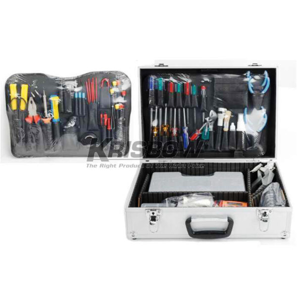 Electronic & Computer Tool Kit 100Pcs Krisbow 10152596-34021