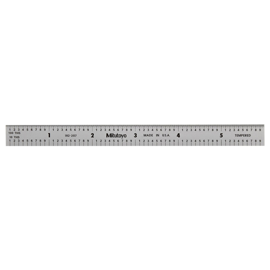 PENGGARIS STEEL RULE 6IN/150MM 182-207 MITUTOYO 10034039-0