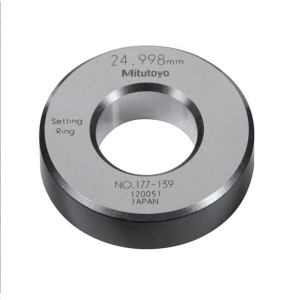 SETTING RING 25MMWITH CALCERTI 177-139 MITUTOYO 10036648-0