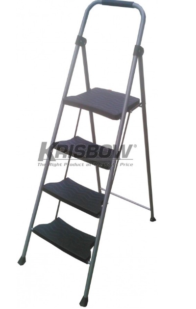 TANGGA LADDER STEP WIDE 1.0 MTR 4 STEP STEEL KRISBOW 10099467-0