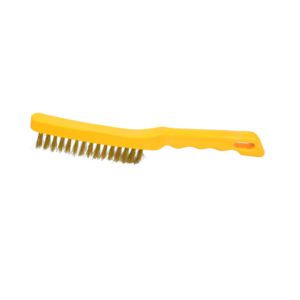 SIKAT SCRATCH BRUSH BRASSWIRE 2ROW KRISBOW KW0300063-0